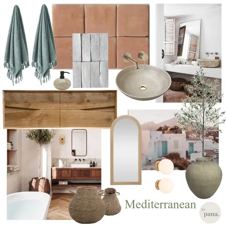 Mediterranean Interior Design Mood Board by @by_pana on Style Sourcebook