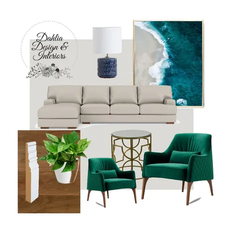 Lounge Inspiration Interior Design Mood Board by Dahlia Designs and Interiors on Style Sourcebook