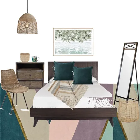 rattan with green touch Interior Design Mood Board by raisaizzhaty on Style Sourcebook