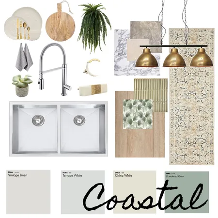 Coastal - Kitchen Interior Design Mood Board by Haven Home Styling on Style Sourcebook