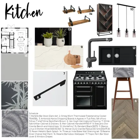 Kitchen Interior Design Mood Board by 2nd Charnce Interior Designs on Style Sourcebook