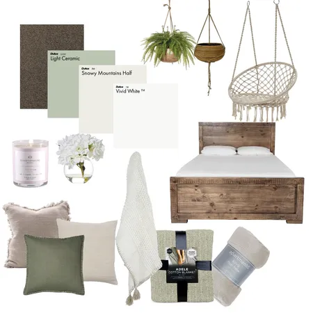 Hope’s Bedroom Interior Design Mood Board by Krystelle on Style Sourcebook