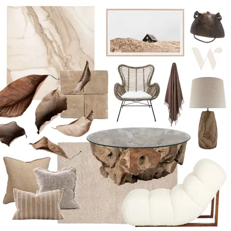 Shades Of Beige Interior Design Mood Board by The Whole Room on Style Sourcebook