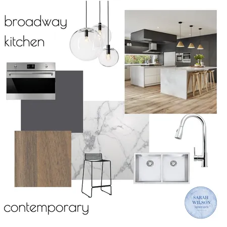 Broadway Kitchen - Contemporary Interior Design Mood Board by Sarah Wilson Interiors on Style Sourcebook