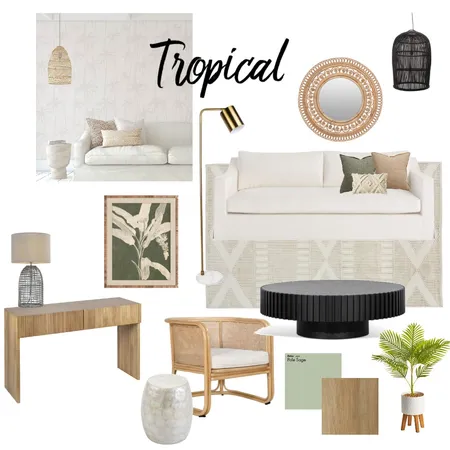 Tropical Assignment 2 Interior Design Mood Board by dreeuwijk24 on Style Sourcebook