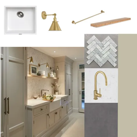 Laundry 2 Interior Design Mood Board by Kate Halpin Design on Style Sourcebook