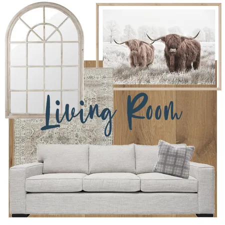Farmhouse living room Interior Design Mood Board by lawriened on Style Sourcebook