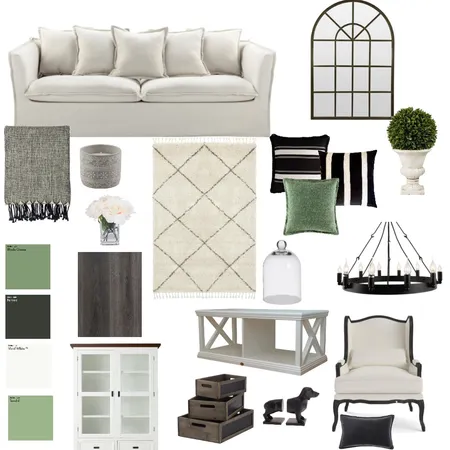 Modern Farmhouse(sage) Interior Design Mood Board by Chanebothma on Style Sourcebook