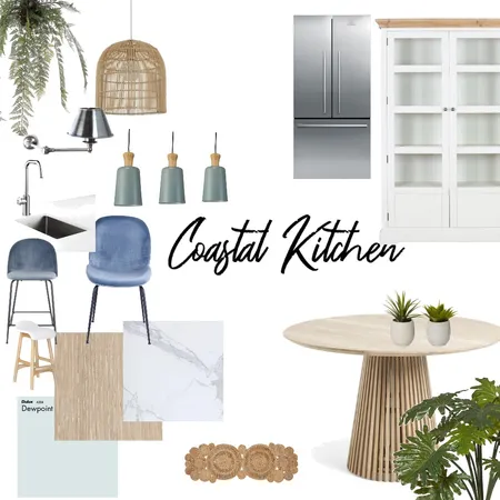 Coastal kitchen Interior Design Mood Board by Jasmeen on Style Sourcebook
