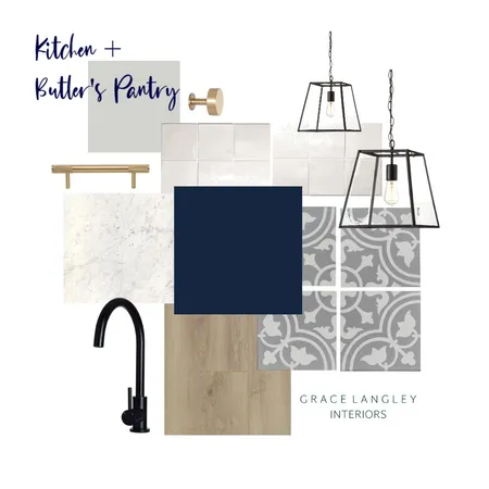 Kitchen + Butler's Pantry Interior Design Mood Board by GraceLangleyInteriors on Style Sourcebook