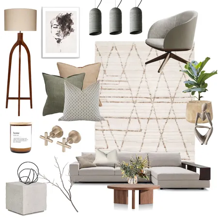 Draft Interior Design Mood Board by Oleander & Finch Interiors on Style Sourcebook