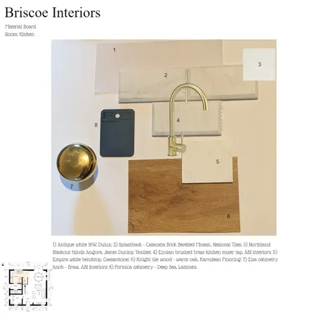 Material Board v2 Interior Design Mood Board by Davinia Lorretta Design on Style Sourcebook