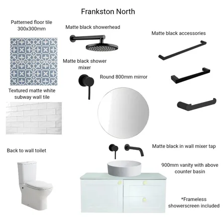 Frankston North Interior Design Mood Board by Hilite Bathrooms on Style Sourcebook