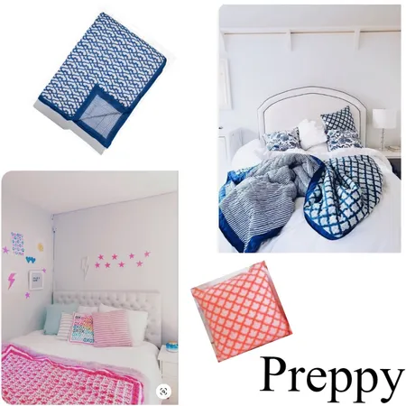 Preppy Interior Design Mood Board by Savannah Lily on Style Sourcebook