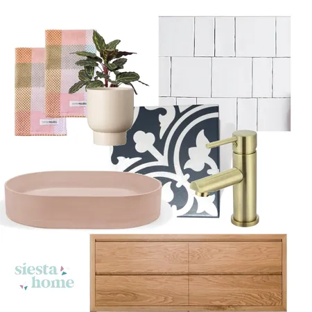Modern boho bathroom Interior Design Mood Board by Siesta Home on Style Sourcebook