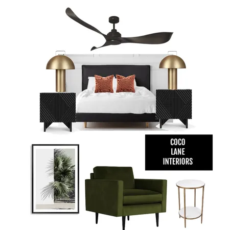 Nedlands Residence Master Bedroom Interior Design Mood Board by CocoLane Interiors on Style Sourcebook
