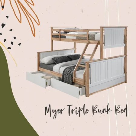 triple bunk Interior Design Mood Board by Natalia Niedz on Style Sourcebook
