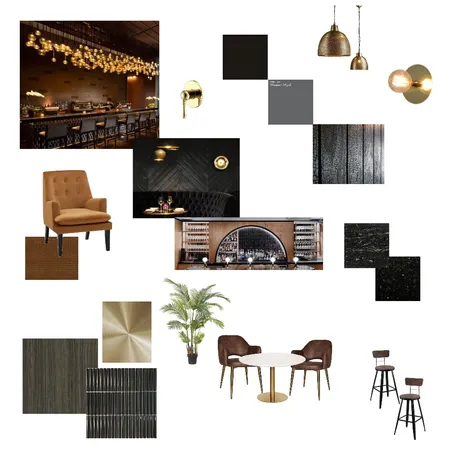 Bar Lounge Project Interior Design Mood Board by DD on Style Sourcebook