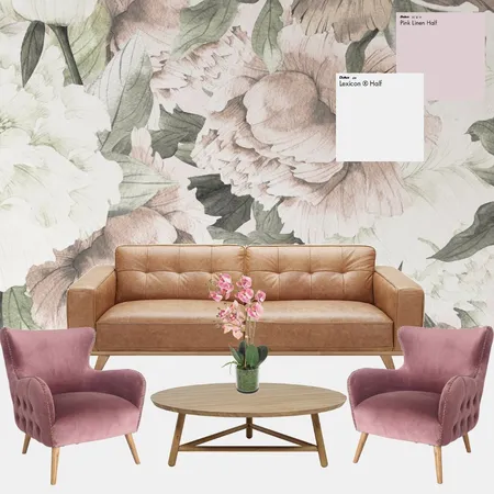 Pink Flora Interior Design Mood Board by HLSDesign on Style Sourcebook