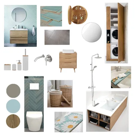 אמבטיה Interior Design Mood Board by stav on Style Sourcebook