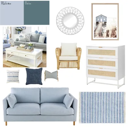 Hamptons Interior Design Mood Board by Claire Quirke on Style Sourcebook