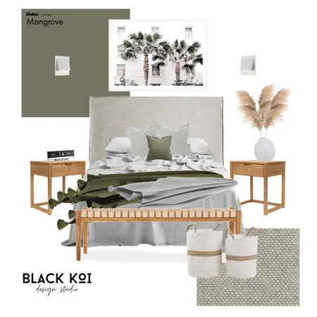 Master Bedroom Interior Design Mood Board by Black Koi Design Studio on Style Sourcebook