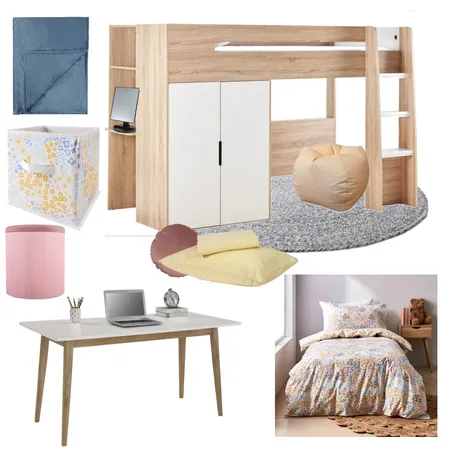 Daughters Bedroom Interior Design Mood Board by JessieCain on Style Sourcebook