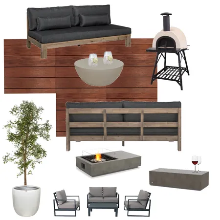 Contemporary Luxe Outdoor Living - Balmoral Interior Design Mood Board by Kahli Jayne Designs on Style Sourcebook