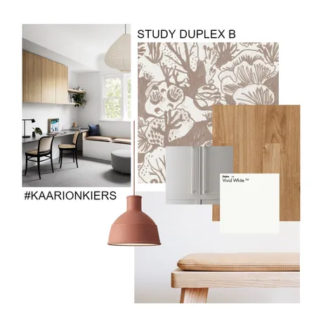Kaari on Kiers - Study Duplex B Interior Design Mood Board by hemko interiors on Style Sourcebook
