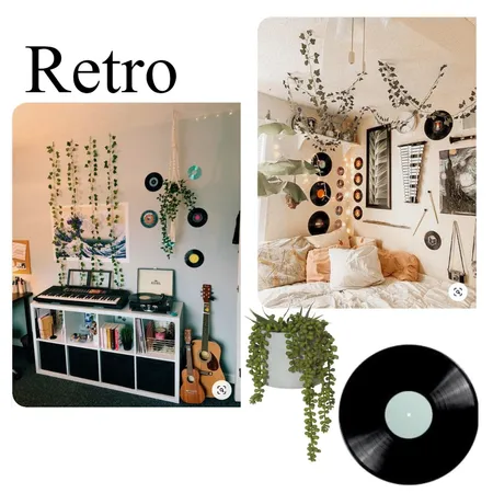 Retro Interior Design Mood Board by Savannah Lily on Style Sourcebook