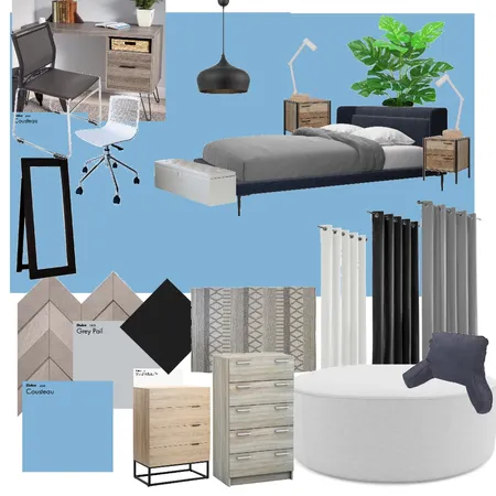JesBlue Interior Design Mood Board by Hethyrred on Style Sourcebook