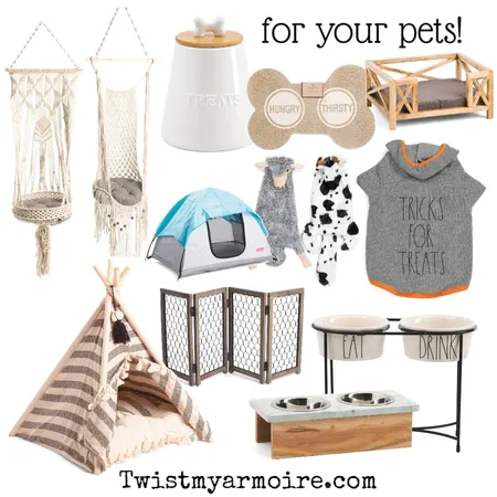 pets Interior Design Mood Board by Twist My Armoire on Style Sourcebook