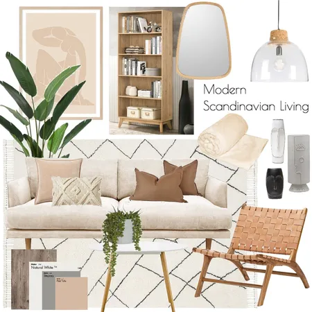 Modern Scandinavian Living Interior Design Mood Board by houseofhygge on Style Sourcebook