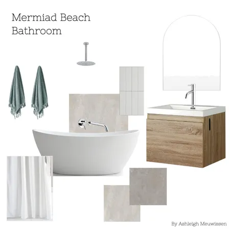 Mermaid Beach Bathroom Interior Design Mood Board by Eastside Studios on Style Sourcebook