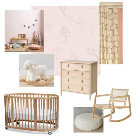 baby's room Interior Design Mood Board by Aleks interiors on Style Sourcebook