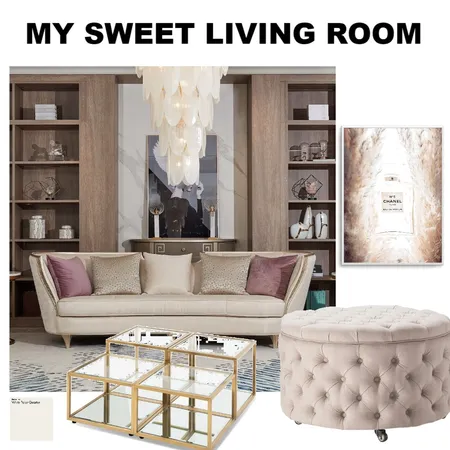 MY SWEET LIVING ROOM Interior Design Mood Board by LYAT on Style Sourcebook
