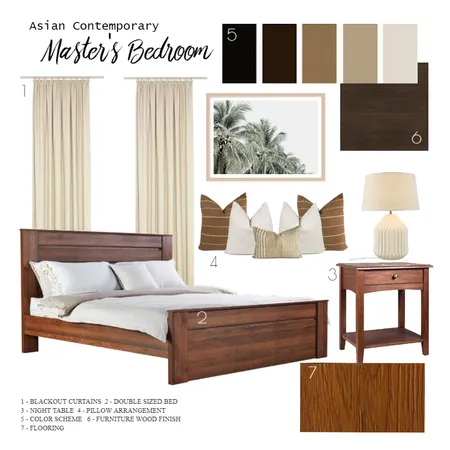 Asian Contemporary MBR Interior Design Mood Board by miko.interiors on Style Sourcebook