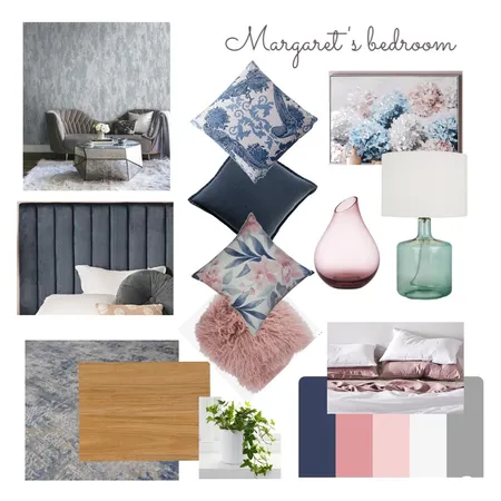 Margaret's bedroom - Modern Australian Interior Design Mood Board by Beautiful Spaces Interior Design on Style Sourcebook