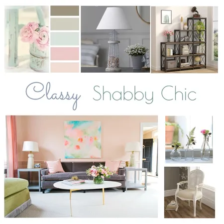 Classy Shabby Chic Interior Design Mood Board by oanhchin on Style Sourcebook