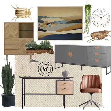 Zanui Desk Draft 2 Interior Design Mood Board by The Whole Room on Style Sourcebook