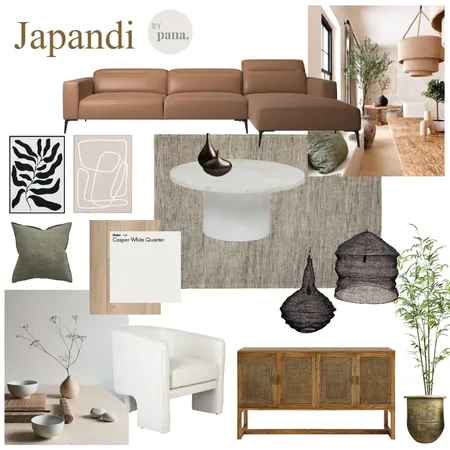 Japandi Interior Design Mood Board by @by_pana on Style Sourcebook