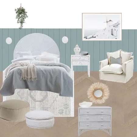 coastal Bedroom Interior Design Mood Board by Lannie on Style Sourcebook