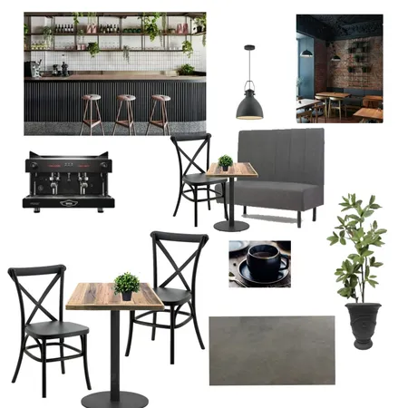 cafe Interior Design Mood Board by InVogue Interiors on Style Sourcebook