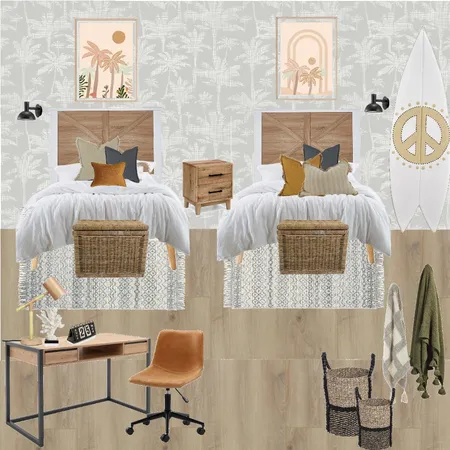 Boys beach bedroom Interior Design Mood Board by Lannie on Style Sourcebook