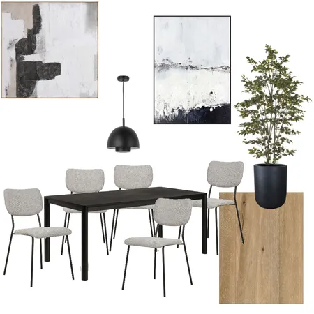 Contemporary Luxe Dining Room - Balmoral Interior Design Mood Board by Kahli Jayne Designs on Style Sourcebook