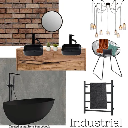 Industrial Style Moodboard Interior Design Mood Board by taralancaster on Style Sourcebook