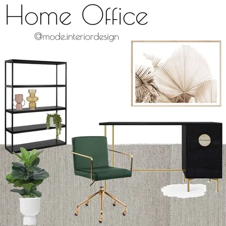 Home Office Interior Design Mood Board by Mode Interior Design on Style Sourcebook