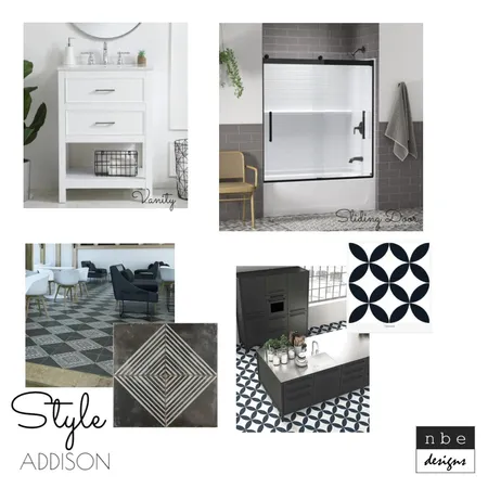 ADDISON BATHROOM Interior Design Mood Board by nbe designs on Style Sourcebook