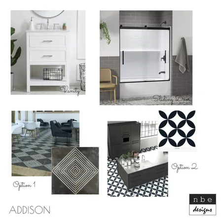 ADDISON BATHROOM Interior Design Mood Board by nbe designs on Style Sourcebook