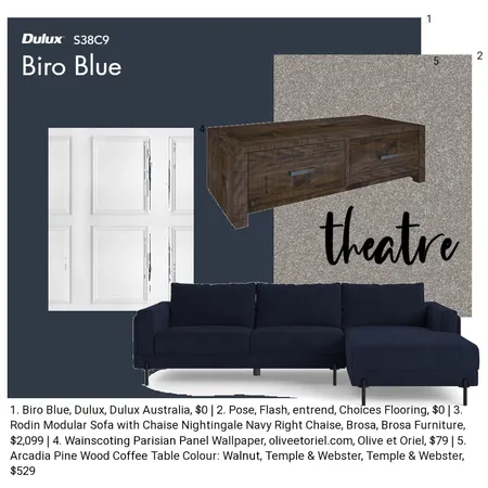 Theatre Interior Design Mood Board by Mwats on Style Sourcebook